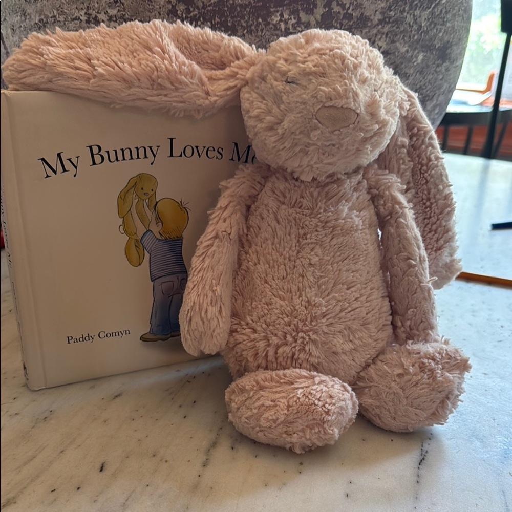 Jellycat Bunny & Book